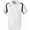 Erima Razor 2.0, Maglietta Polo Uomo, Bianco/Nero, S