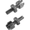 cyclingcolors 2x Vite di Regolazione M7 Regolatore Cavo Acceleratore Viti Freno Moto Scooter Bicicletta Scooter
