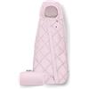 CYBEX Gold Sacco a Pelo Snøgga Mini 2, Per Seggiolini Auto, Dalla Nascita Fino a Circa 24 Mesi, TOG 4, Powdery Pink (Rosa)