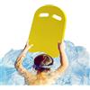 PIGMANA Tavoletta da Nuoto a Forma di U, per Adulti e Bambini, per Allenamento da Nuoto, balzare in Eva, per Bambini e Adulti, Giallo