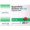 Zentiva Ibuprofene (zentiva)*20 Cps Molli 400 Mg