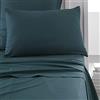 TODAY Essential - Set di 2 federe 50 x 70 cm, 100% cotone, tinta unita, pavone