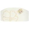 Thun, Portabicchieri Doppio in Ceramica Decorata a Mano con Decorazioni Floreali e Iconica Farfalla, Linea Elegance, 18x11x9 h cm