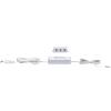 Paulmann 99946 Lampada per mobili Clever Connect Driver 12 DC incl. distributore triplo max. 12 Watt trasformatore bianco plastica alimentatore