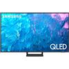 Samsung Tv Qled 4K QE55Q70CATXZT 55 pollici Smart Tv Processore Quantum 4K Motion Xcelerator Turbo+