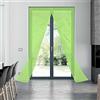 Susy Shop Tenda Zanzariera Magnetica Con Calamita Di Varie Misure Colori Porte E Balconi (100x200 cm, Verde)