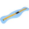 Evonecy Cintura galleggiante da nuoto, materiale EVA Cinturino in nylon regolabile rispettoso dell'ambiente Cintura di galleggiamento portatile leggera per piscina per acqua