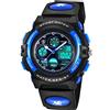 aswan watch Orologi, Orologi per bambini, Adolescenti Sport all'aria aperta Orologi digitali Orologi digitali multifunzione impermeabili con luci a LED e orologi da polso per bambini