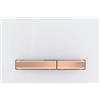 GEBERIT PLACCA DI COMANDO GEBERIT SIGMA 50 VETRO BIANCO E ORO ROSSO 115.670.11.2