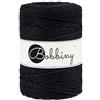 Bobbiny - Corda in macramè a filo singolo, misura XXL, 5 mm, 100 m, colore: Nero