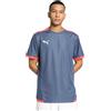 PUMA Teamliga Jersey, Maglietta da Calcio Uomo, Inky Blue-Fire Orchidea