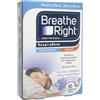 Breathe Right Cerottini Nasali Respira Bene Trasparenti Grandi, 10 cerottini