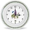 Portmeirion 60896 Botanic Garden - Orologio da parete (Lilla) - multicolore, 29,2 x 27,4 x 5,1 cm