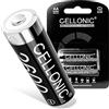 CELLONIC® Batteria sostitutiva per Siemens Gigaset C620 / C620A / C620H Ricambio 2x AA Mignon LR6 per telefono fisso/cordless 2x 2600mAh Pile Sostituzione