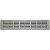 DEMLOU Griglia di Ventilazione in Alluminio per Piano di Lavoro Della Cucina 44 x 7 cm, Griglia di Ventilazione Termica con Zoccolo in Alluminio, Griglia di Ventilazione per Armadio in Alluminio