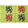 AZ FLAG Bandiera Hainaut 150x90 cm Stendardo Belga Poliestere 100D Asola | Uso interno ed esterno bandiera decorativa Provincie Henegouwen doppie cuciture e bordi rinforzati con guaina per asta