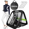 BAYINBULAK BAYIN BULAK Rete da allenamento per chipping da golf- 2 in 1 Regalo uomo donna- Guida in giardino- Allenamento dell'oscillazione del golf, 1 Pack