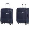 Samsonite Base Boost Spinner S Bagaglio a Mano, Larghezza 40 cm, 55 cm, 39 L, lucchetto tsa, Blu (Navy Blue) Base Boost Spinner M Valigia Espandibile, 66 cm, 67.5/73.5 L