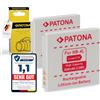 PATONA 2X NB-4L Batteria 600mAh - Ricambio per Canon NB-4L - per Digital Ixus 30 40 50 70 100 110 115 130 220 HS, PowerShot SD30 SD200 SD400 - doppia riserva