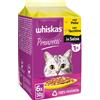 Whiskas Pranzetti Multipack 6 pezzi da 50 gr - Carni Bianche Cibo umido per gatti
