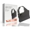 Peach Nastro sostitutivo Star LC 9/10, nero, nylon, 8 mm/8,3 m, nastro Gr692