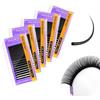 NAGARAKU 5er Pack Ciglia Classiche 0.07mm D 7-15mm Nero Per 1:1 e Volume | Alta Densità, Base Fine Pulita Fibre Morbide Leggere Facile Separazione Applicazione Precisa Per Look Naturali O Voluminosi
