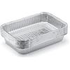 Weber 6415 Small 7-1/2-Inch-by-5-inch Aluminum Drip Pans, Set of 10