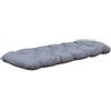 AMBIENTE HOME Chicreat Cuscino da panchina, grigio chiaro, 120 x 50 x 8 cm