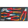 Hazet 163-226/4 Serie Di Pinze Vde, Argento, Numero Utensili 4
