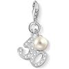 Thomas Sabo Ciondolo da Donna, Argento 925, 50 pearl Charm