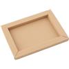 folia Little Paper Frames 64802 - Cornice portafoto rettangolare, in cartoncino fotografico, da incollare, 48 pezzi, colori assortiti in 8 colori