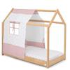 Cuoricini Kit tenda per Letto Montessori Moovie - Rosa