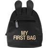Childhome Zainetto My First Bag - Nero