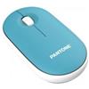 PANTONE Mouse Panton ottico con dongle wireless Azzurro [PT-MS001G1]
