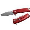 lionsteel Coltello Chiudibile ROK Alluminio SOLID Rosso Lionsteel