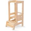 Meowbaby Torre di Apprendimento Montessori Naturale