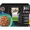 Sheba Selezione in salsa Multipack 12x85 gr Selezione Assortita - 1° ORDINE? 20% di sconto SU BRAND ESCLUSIVI, codice BZR20