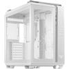 ASUS CASE GAMING TUF TEMPERED GLASS WHITE EDITION