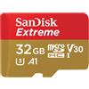 SanDisk Extreme 32 GB MicroSDHC UHS-I Classe 10