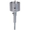 Ribimex RIBITECH 06437 Sega a gattuccio in carburo di tungsteno, Sistema SDS, lunghezza 160 x diametro 100 mm