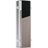 Emco Asis Plus 975611007 - Modulo 658 mm (Arresto Porta a Destra, Spazzola Integrata, piastrellabile, Modello UP, Scomparto per Carta igienica) in Alluminio