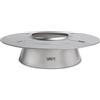 Weber Termoregolatore Barbecue a carbonella, per Griglie a carbonella da Ø 57 cm, in Acciaio Inox, 2 funzioni in Una: per SUP. cotturate veloci o Lente, con Anello diffusore - Argento (7666)