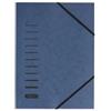 PAGNA Cartella con elastico angolare - A4 - dorso variabile - cartoncino - blu - Pagna (unità vendita 1 pz.)