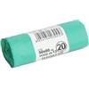 No Brand Sacchi bio - 50x60 cm - 30 L - 17 micron - verde - conf. 20 pezzi (unità vendita 1 pz.)