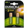 Duracell Pile Ricaricabili 'Duralock' Stilo