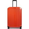 Piquadro PQLight valigia trolley medio, 4 ruote, 69 cm, TSA, arancione