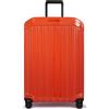 Piquadro PQLight valigia trolley grande 4 ruote, 75 cm, TSA, arancione