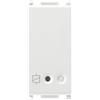 Vimar 14593 Plana Attuatore connesso IoT VIEW Wireless con uscita a relè NO 16 A, controllo locale e remoto, doppia tecnologia su standard Bluetooth 5.0 e Zigbee 3.0