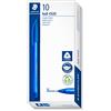 STAEDTLER 4320 M-3 Stick Rainbow - Penna a sfera, confezione da 10, colore: Blu