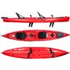 Bull Kayak Kayak 2 posti a pedali Idrofin 460 Bull Kayak Con Sistema Di Pedali A Pinne + Timone + 3 Gavoni + 2 Seggiolini + 2 Pagaie -